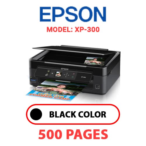 EPSON XP-300 PRINTER – BLACK INK 